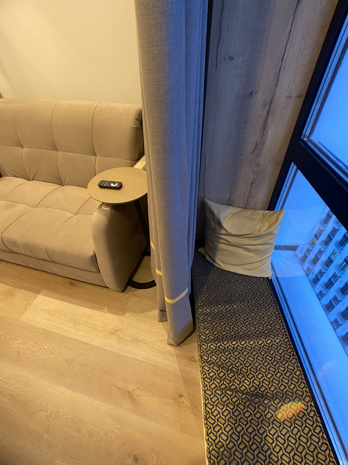 Квартира площадью 37 кв м в ЖК WELLTON TOWERS