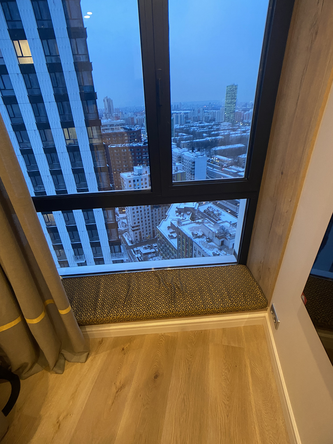 Квартира площадью 37 кв м в ЖК WELLTON TOWERS